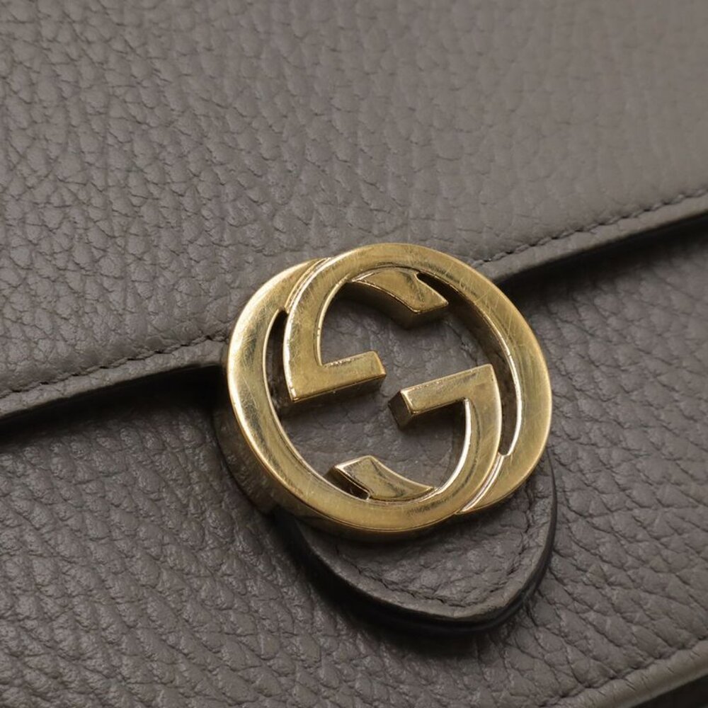 Gucci Interlocking Logo Chain Wallet Shoulder Bag… - image 4